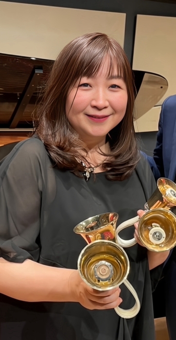 ハンドベル奏者 藤田 美千子氏
