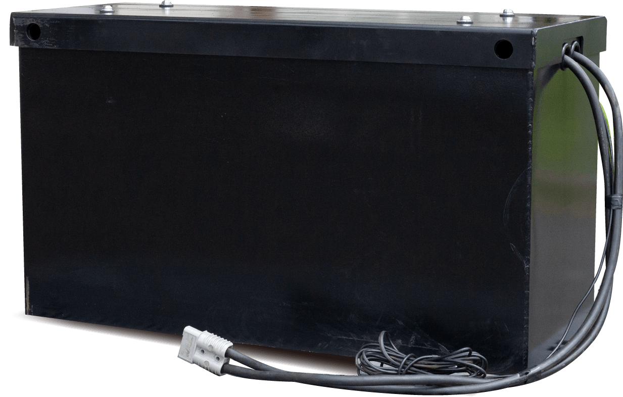 “高環境性能バッテリー搭載” フォークリフト用リチウムイオンバッテリー「TRC-Fk」