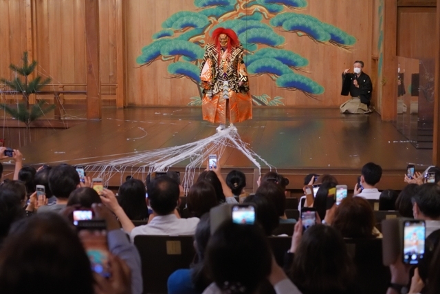 過去公演 『土蜘蛛』フォトセッションの様子