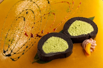 京黒ロールくろまる播磨園抹茶