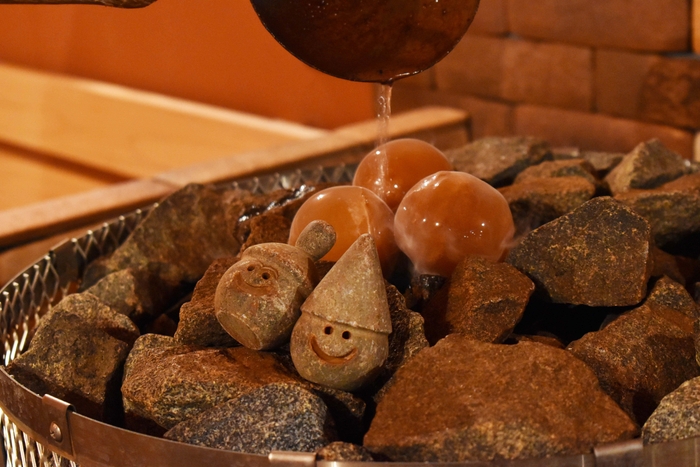 高温サウナでアロマイス体験