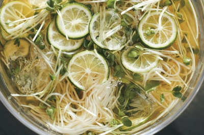 まるごとすだちそうめん（「真夏の薬味麺」）