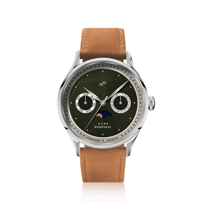 1968 Moonphase, Steel / Green