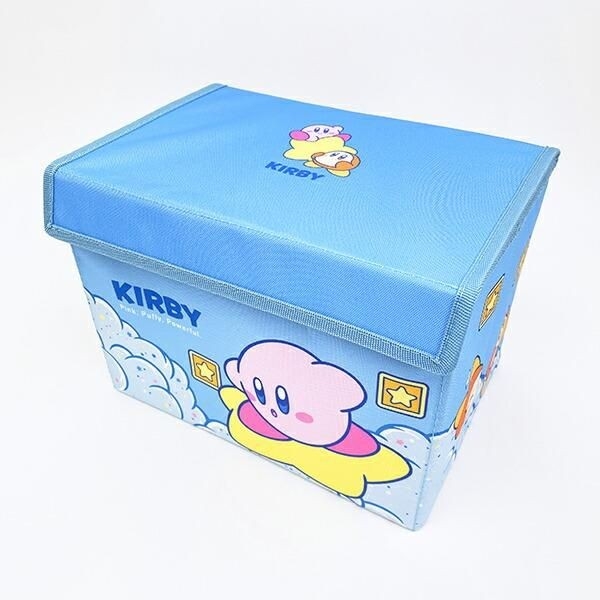 カービィの収納ボックスで収納をもっと楽しく。収納ボックスなのにデザインが癒しすぎる、、、！