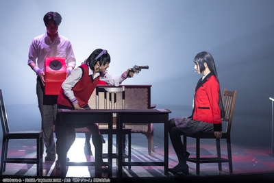 ©河本ほむら・尚村透／SQUARE ENIX・舞台「賭ケグルイ」製作委員会