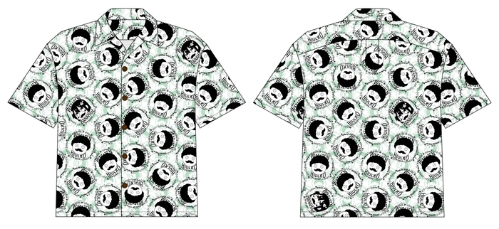 新商品:ひげろ~アロハシャツ