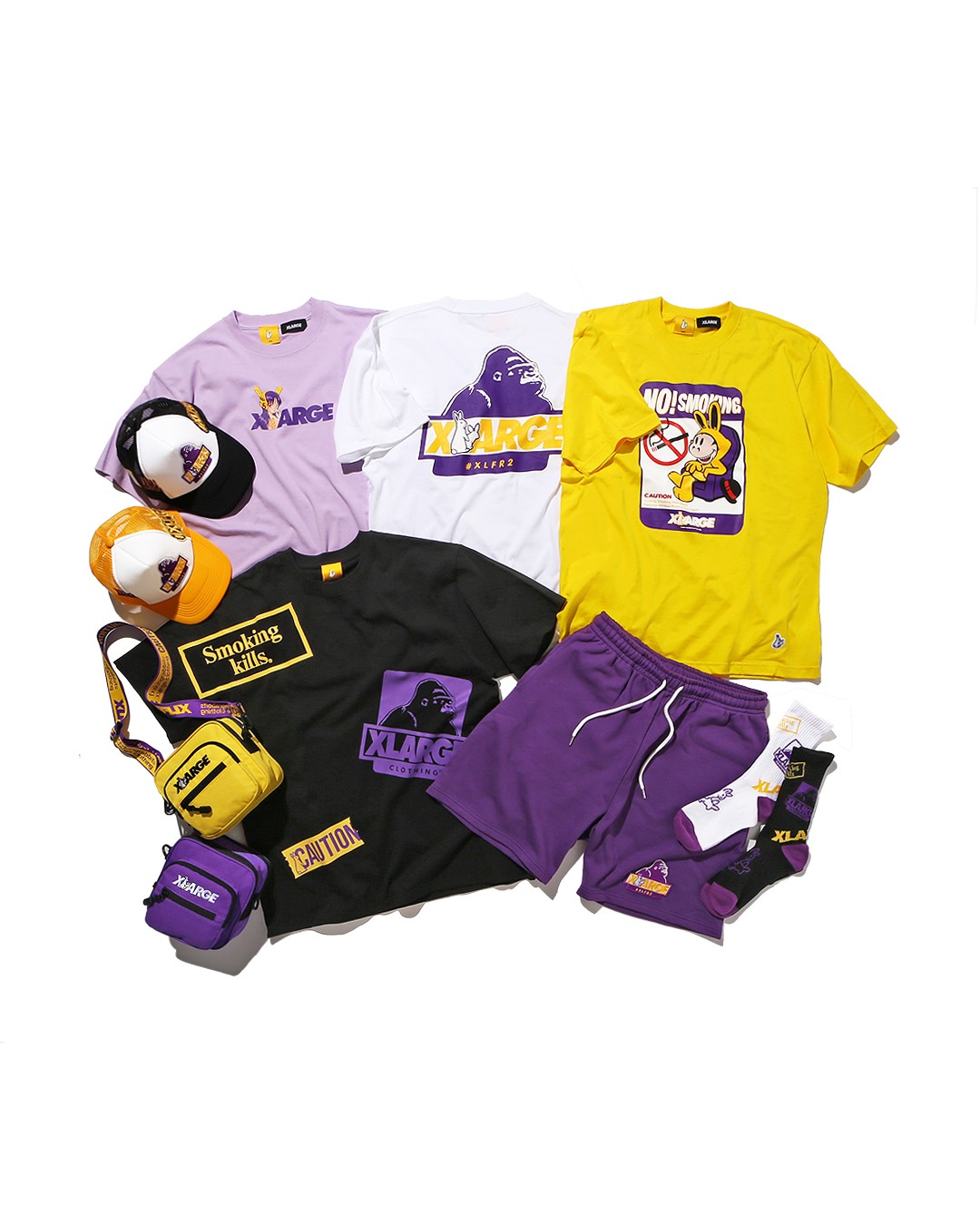 XLARGE × #FR2 第4弾コラボレーション商品発売決定 ショートパンツ