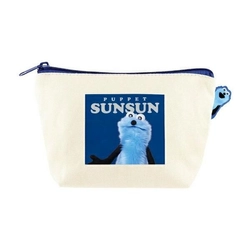 パペットスンスンが「ぴょこっと」のぞく姿が最高！キュートなポーチで気分爆上がり【予約受付中】