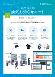 ZETA通信を利用した「換気お知らせキット」を 2020年4月から販売開始！