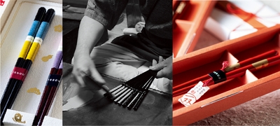 伝統技術が活きた美しい仕上がりのお箸