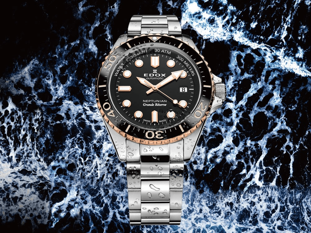 裏蓋シール付デッドストック品 EDOX エドックス 高級スイス製 70s手巻時計 70s EDOX エドックス 手巻 17石 純正リューズ スイス製 腕時計