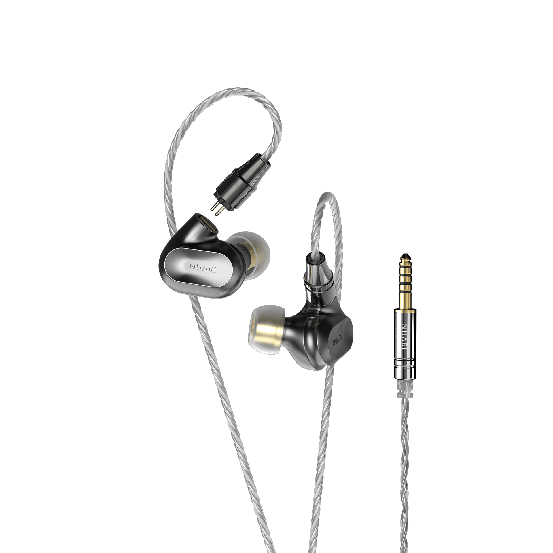 NUARL NT1 シルバー 有線イヤホン NUARL NT1 シルバー 有線イヤホン