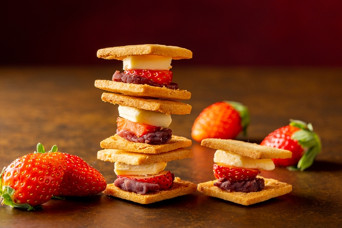 苺あんバターサンド