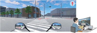 日本初シニアカーシミュレータ 「Mobility Scooter VR(モビリティ スクーターVR)」を開発　 11月14日、15日開催の「第32回 日本慢性期医療学会」にて初出展