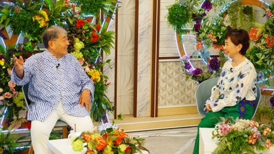楽しくお話しする毒蝮さん＆阿川さん