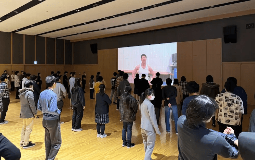 運動のワークの様子