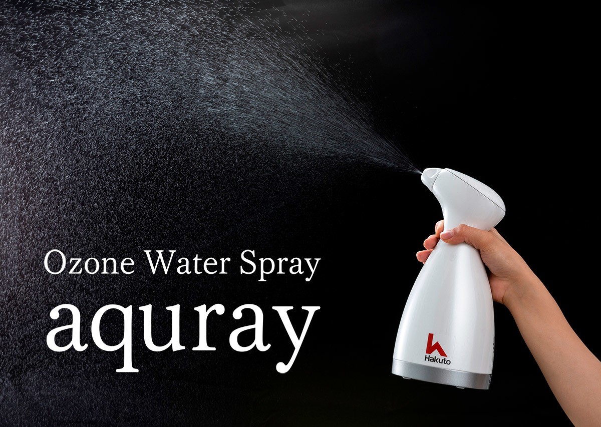 nao154　オゾン水スプレー オゾン水濃度業界最高水準、水だけで簡単に除菌できる ハンディー