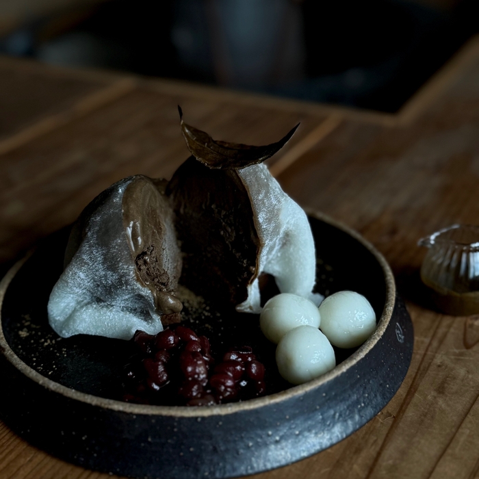 ほうじ茶パフェ