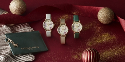 オリビア・バートン新作腕時計「イラストレイテッドフローラル」