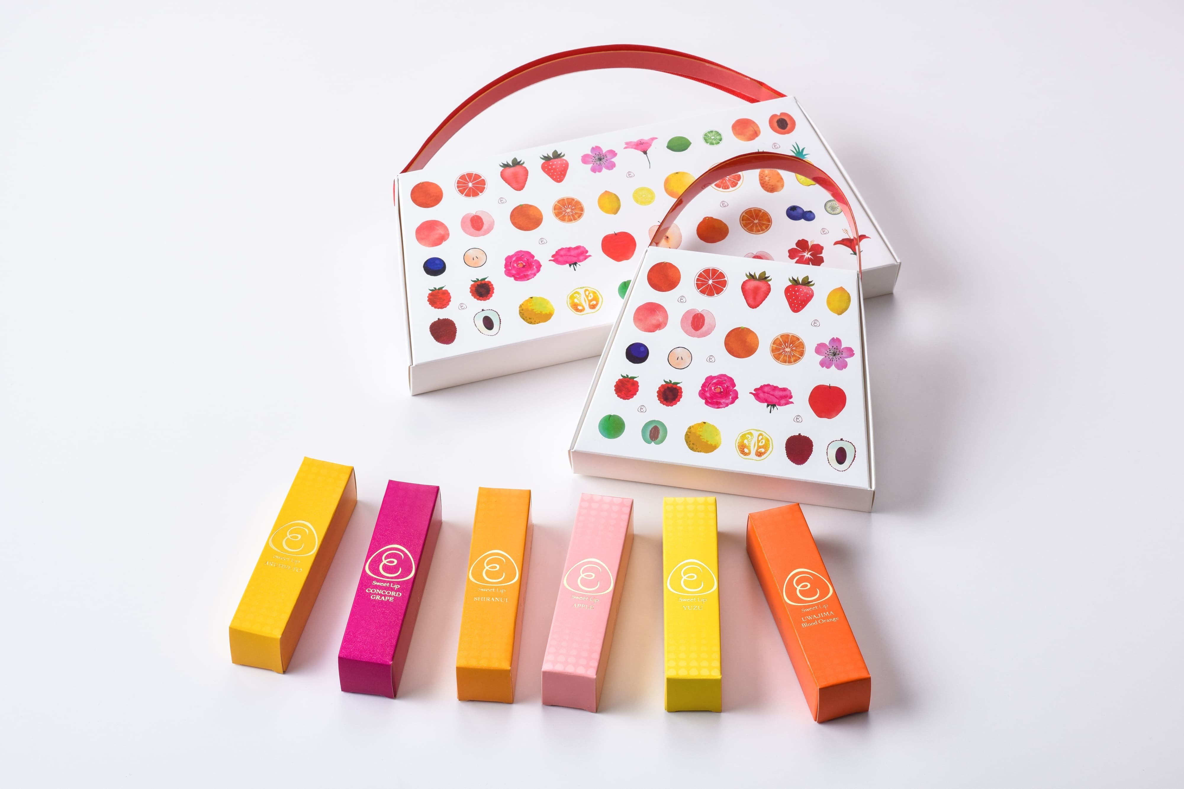 リップグロスのような“みつあめ”スイートリップの ギフトボックスが