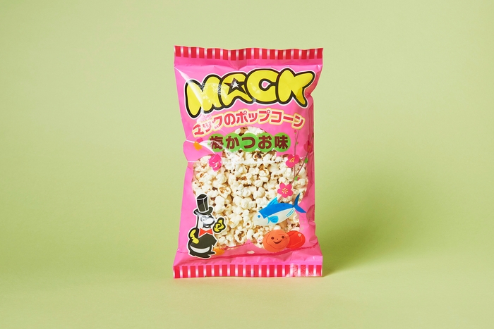 あぜち食品 マックポップコーン 梅かつお味