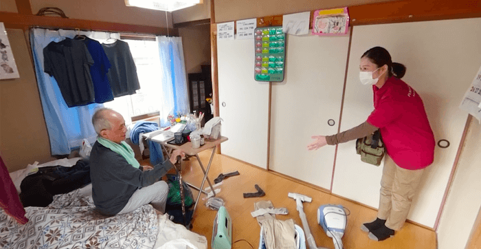 ▲第三者視点|訪問看護