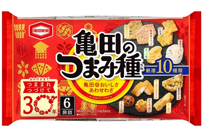みなさまに、つままれつづけて30年 『つまみ種』リニューアル！