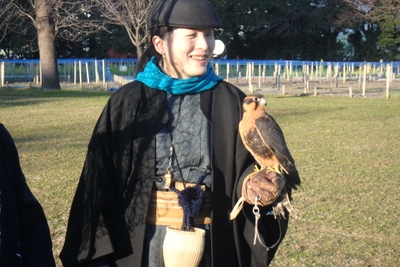 放鷹術の実演（過去開催時の様子）