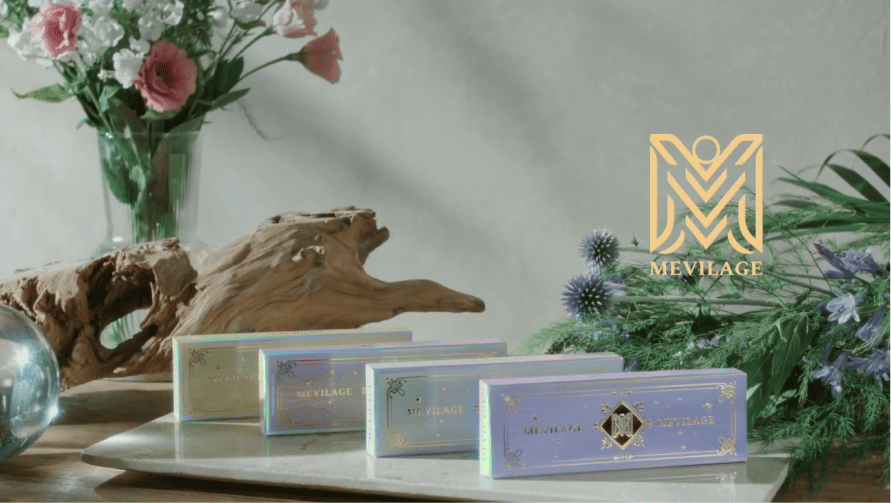 〈MEVILAGE〉× MINA(ミナ)CMカット1