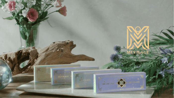 〈MEVILAGE〉× MINA(ミナ)CMカット1