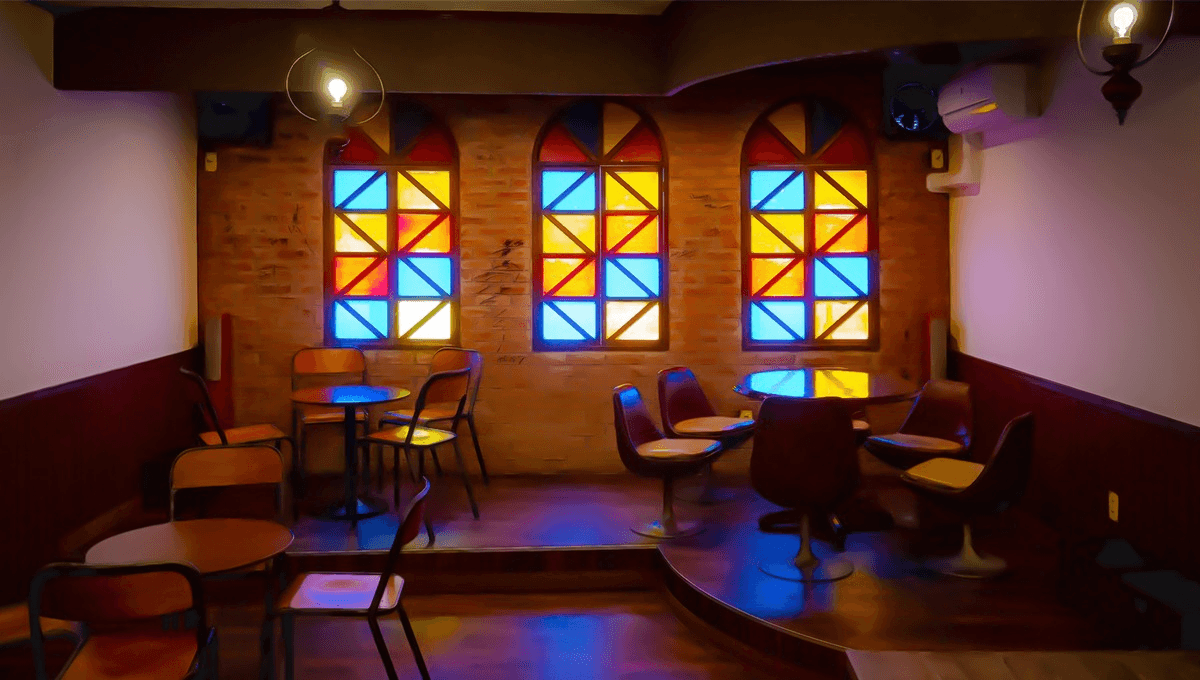 Gelateria Azzurro|イートインスペース