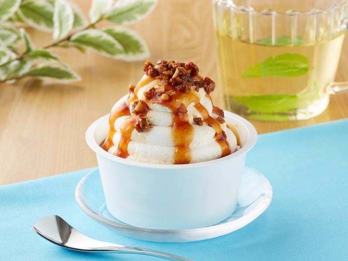 ホイップまみれのカスタードプリン(画像はイメージです。)