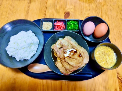 柏幻霜ポーク丼セット1,600円