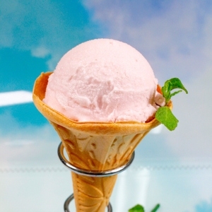 薔薇のアイス600円