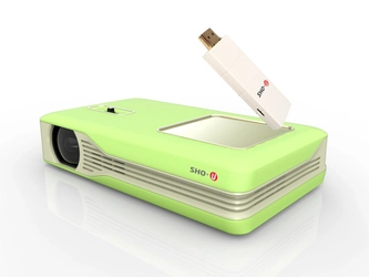 狭い空間でアプリなしでも投影する短焦点ミニプロジェクター　 GREEN FUNDING by T-SITEにて先行販売開始