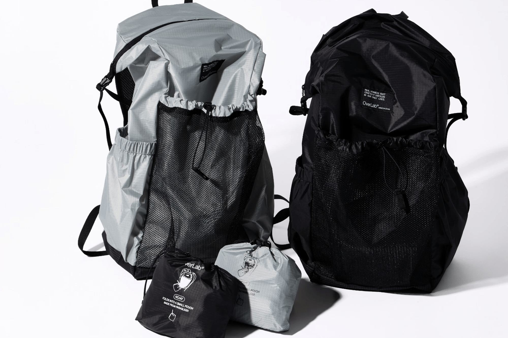 約130gなのに20L。この軽さが、持ち歩く理由になる。
韓国発「OverLab(オーバーラボ)」が超軽量パッカブルバッグパック発売。 
