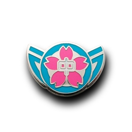 ◇PINS FACTORY（ピンズファクトリー）◇ ピンズ実例No.938甘楽町役場