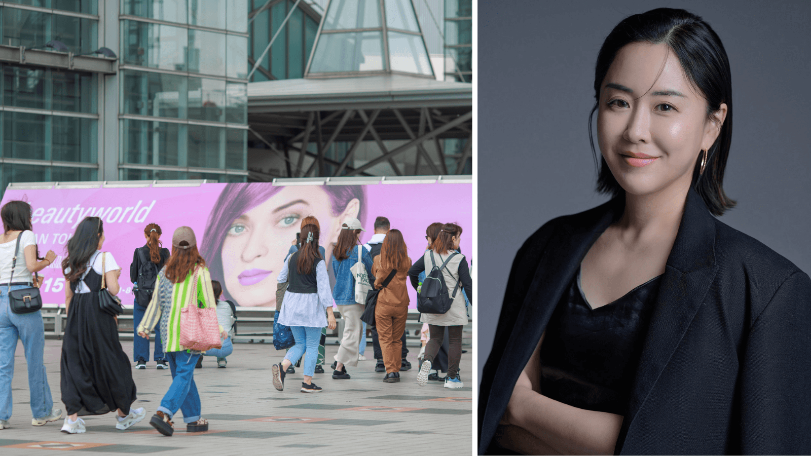 2024年開催時の様子/代表取締役社長 川辺 なお