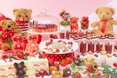 ホテル京阪 京都 グランデ Teddy’s Strawberry Lab「いちごスイーツビュッフェ」を開催
