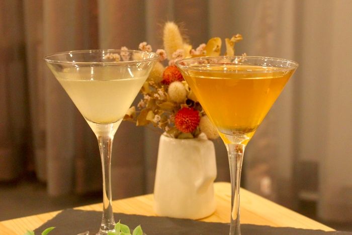 「無添加ゆずジャム」を使ったカクテル『アマロ・アモーレ(苦い恋)』