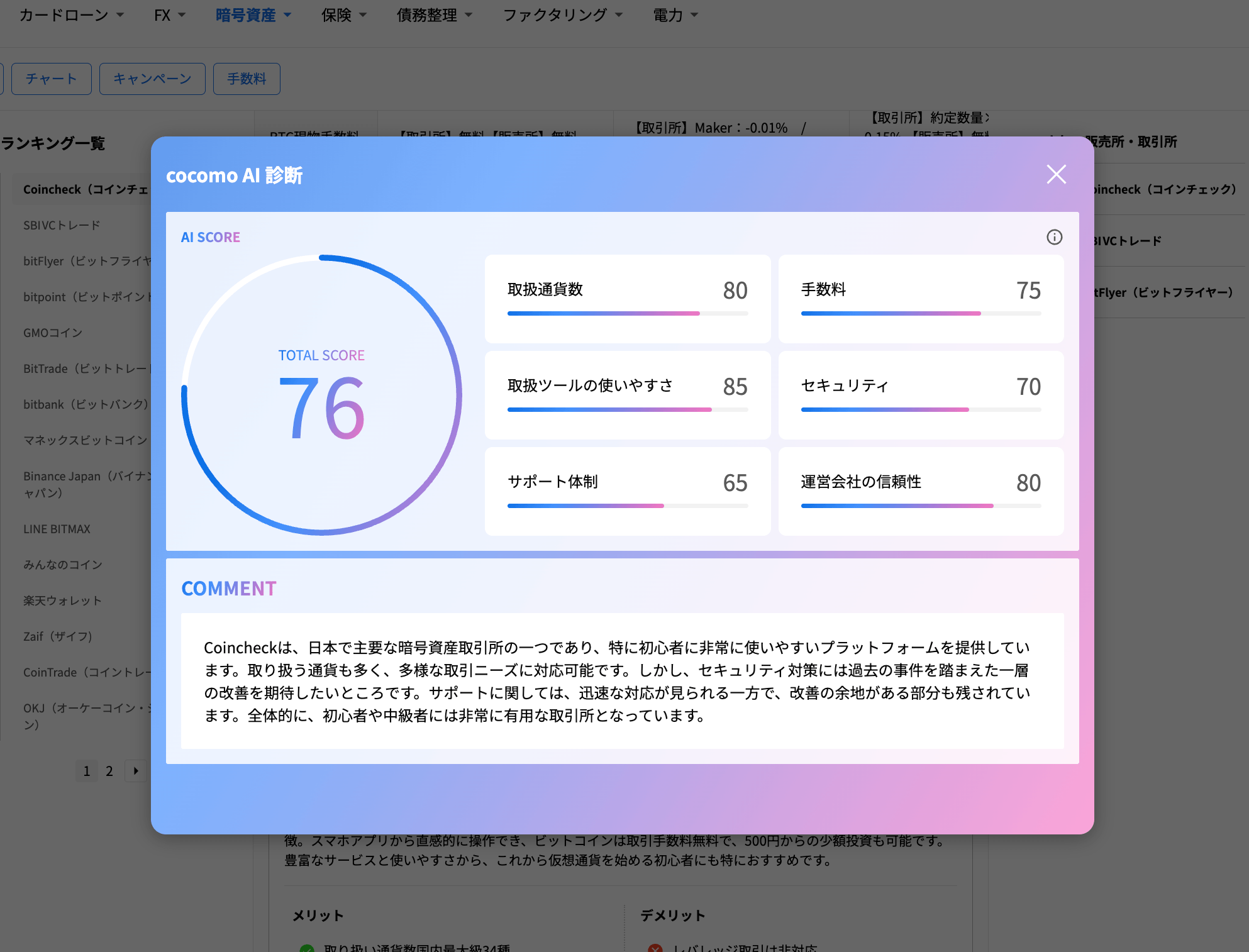AI診断スコア新デザイン
