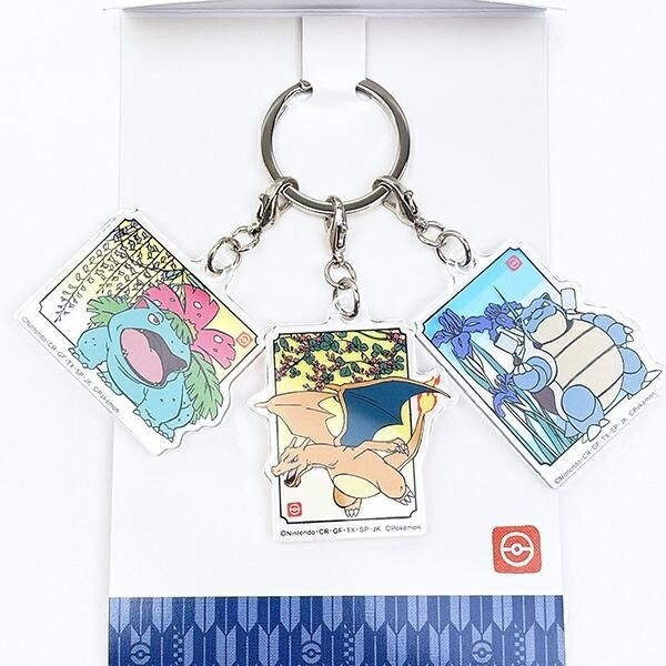 和柄×ポケモン！？和風テイストの「ポケットモンスター」3連アクリルキーホルダーから、デフォルメオーロラアクリルキーホルダーまで！