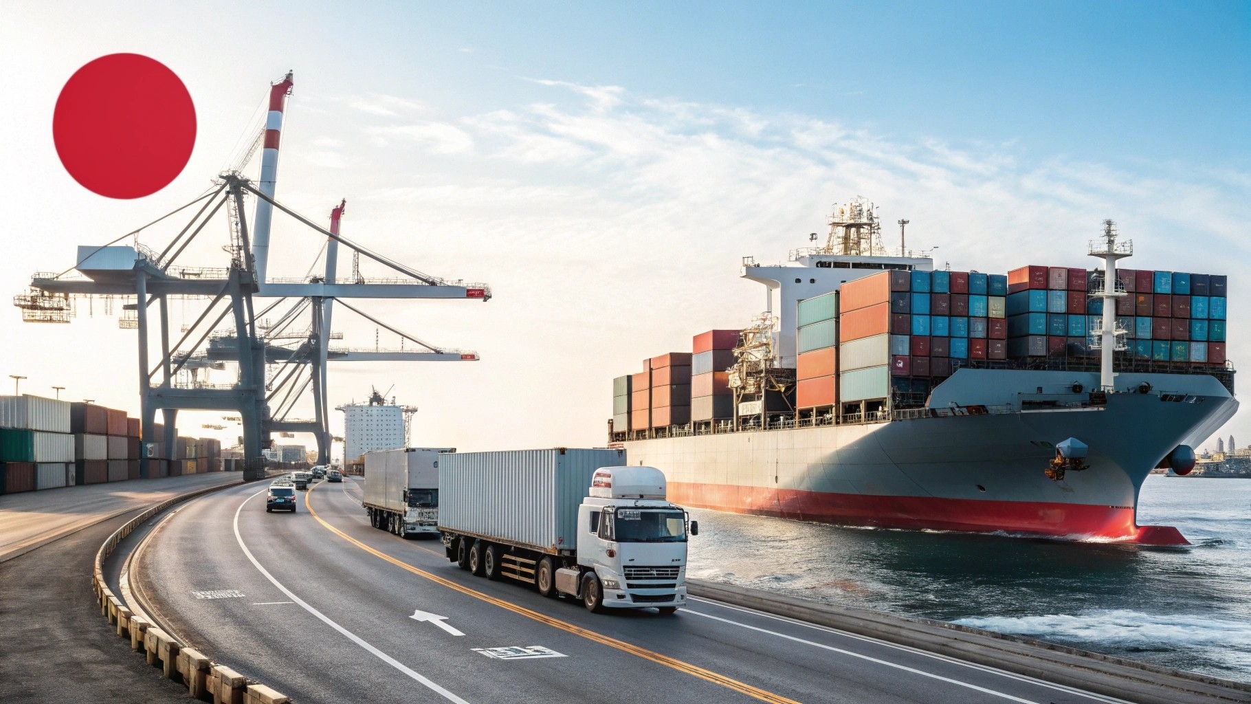 日本の貨物物流市場規模は2034年までに4,232億米ドルを超え、年平均成長率2.76%で成長する見通し