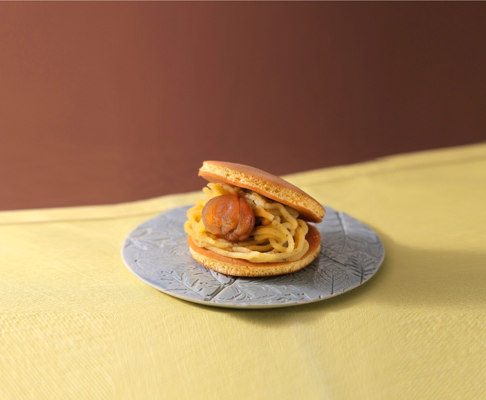 【和菓子 nanarica~七里香~】モンブランバーガー