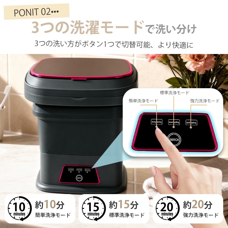 コンパクト家電の新定番へ。13L大容量×約1.5kg超軽量。折りたためる
