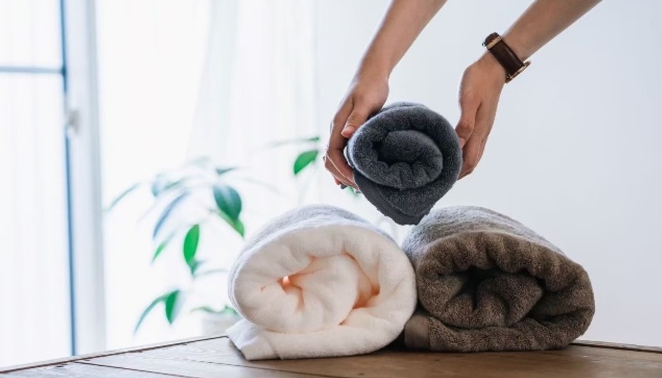 ポップアップストアで販売する泉州タオル