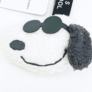 スヌーピーのフェイスタグマスコット