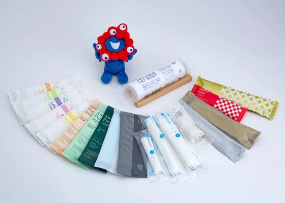 日本のOSHIBORI文化を世界へ　 FSXと日本ロイヤルは万博の賓客用おしぼりサプライヤーに