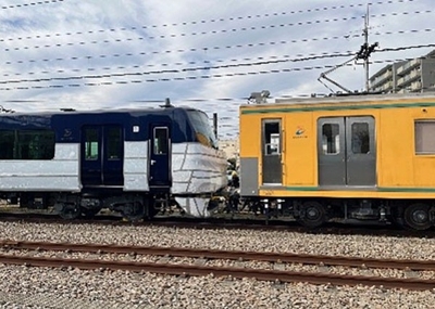 「モヤ700系」でけん引（相鉄線内）