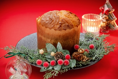 食べきりサイズのパネトーネ（直径約75㎜） をプレゼント！